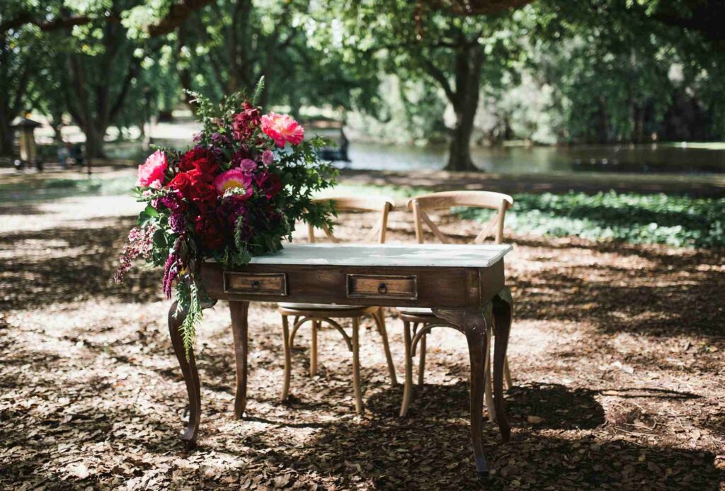 Ceremony Signing Table