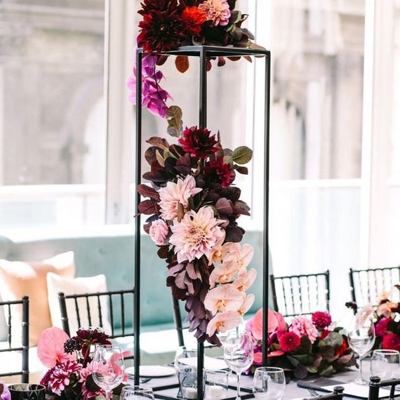 wedding table flowers